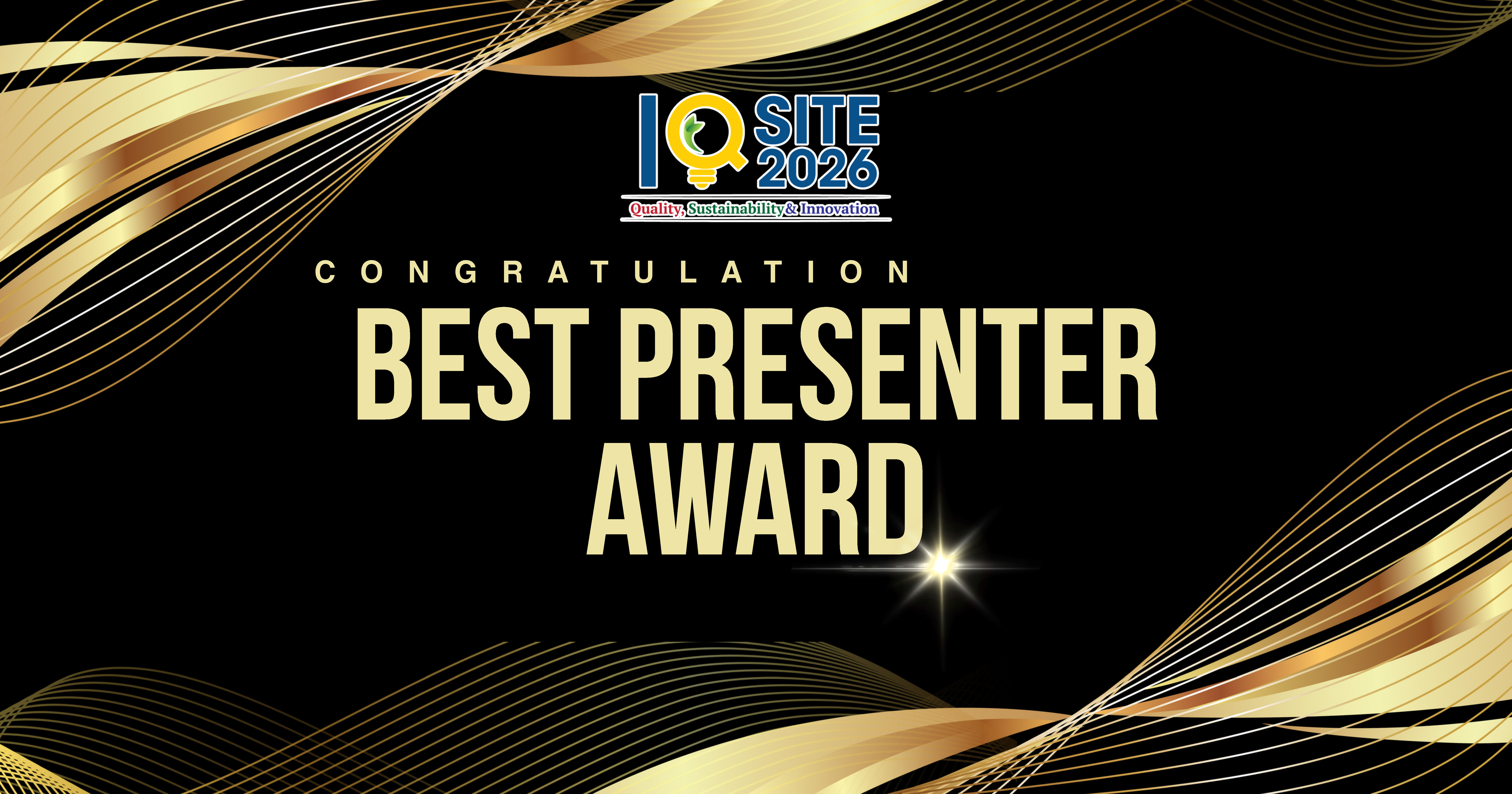 Best Presenter 1