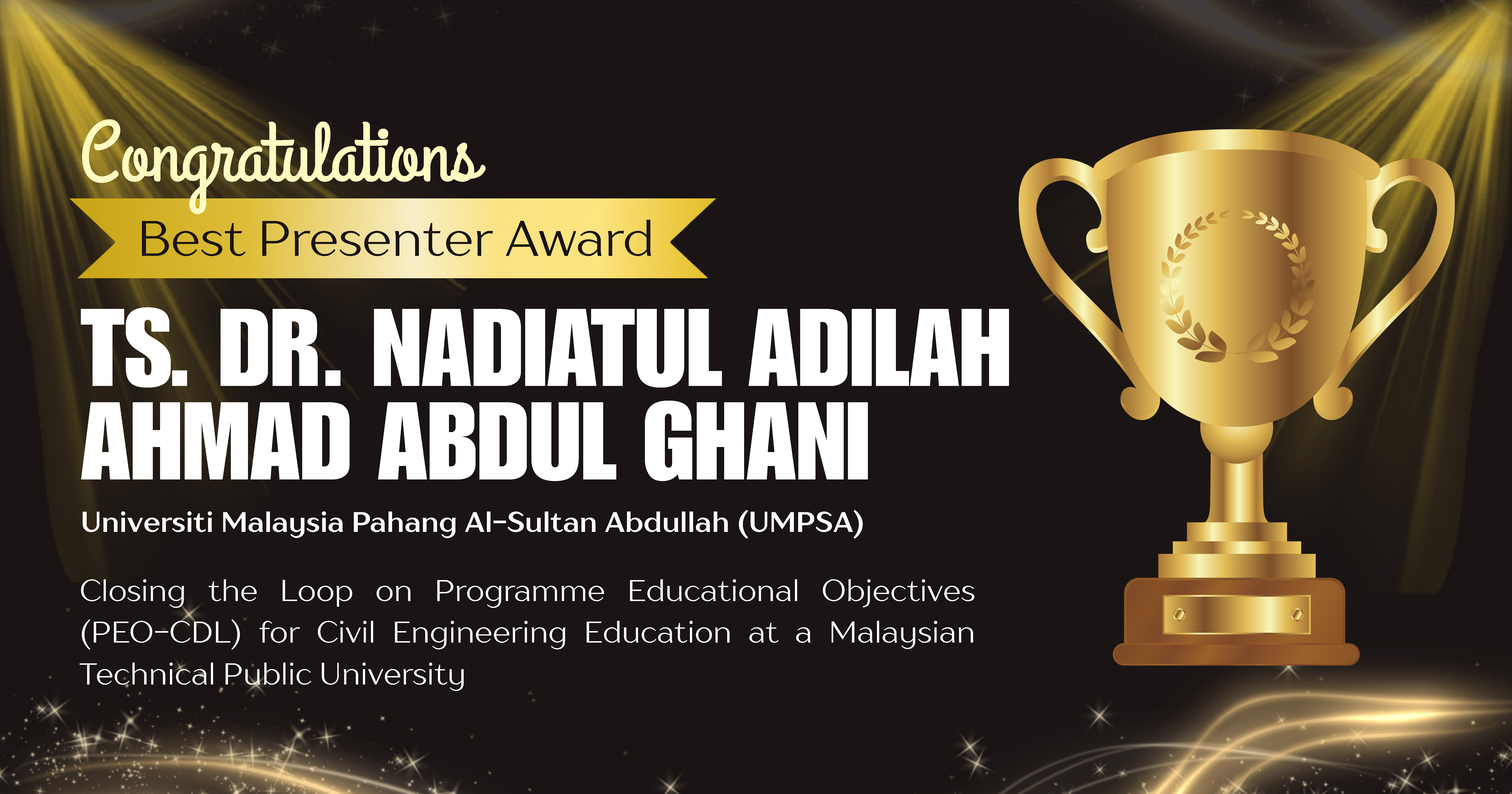 Best Presenter 4