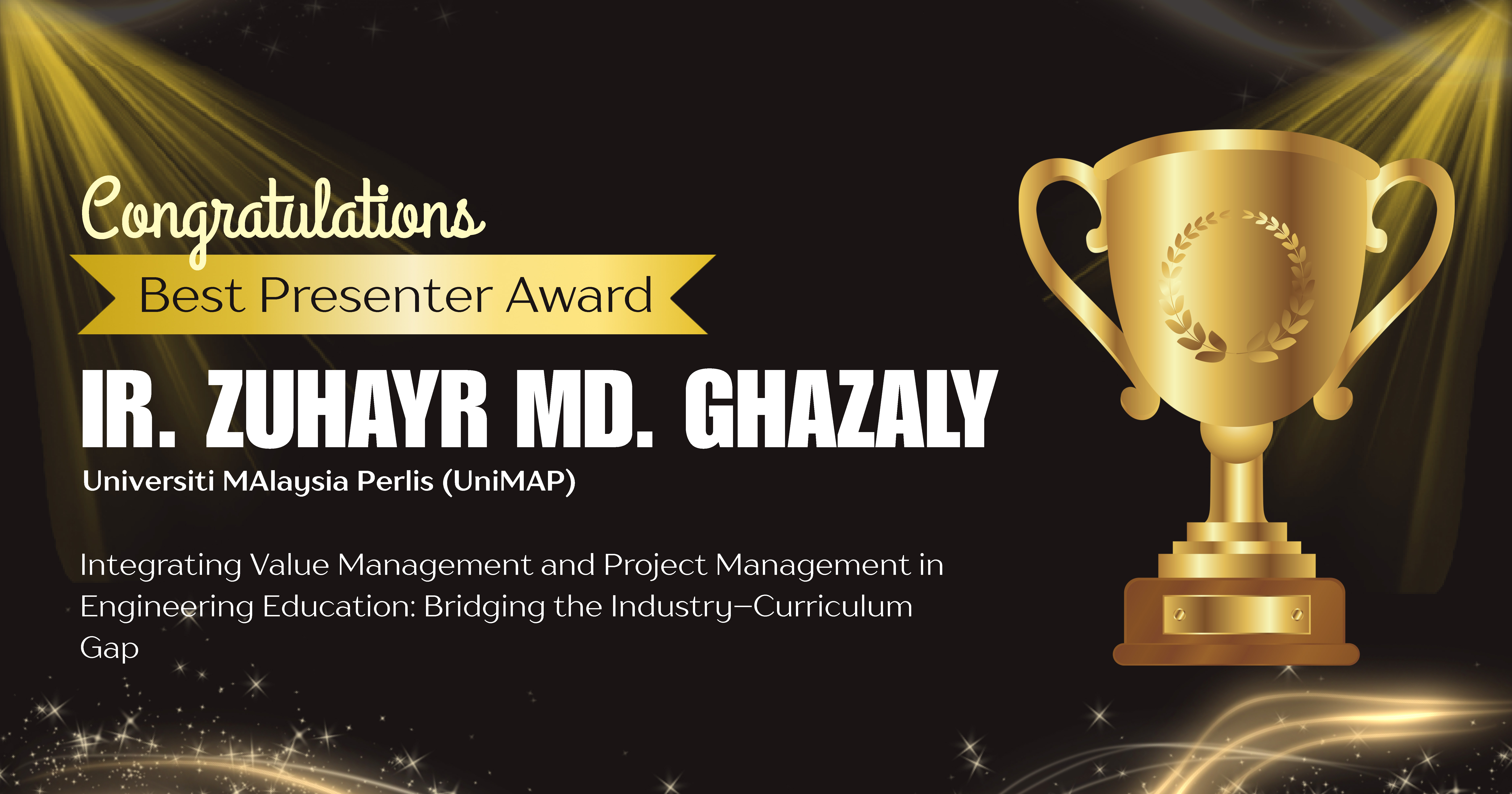 Best Presenter 5