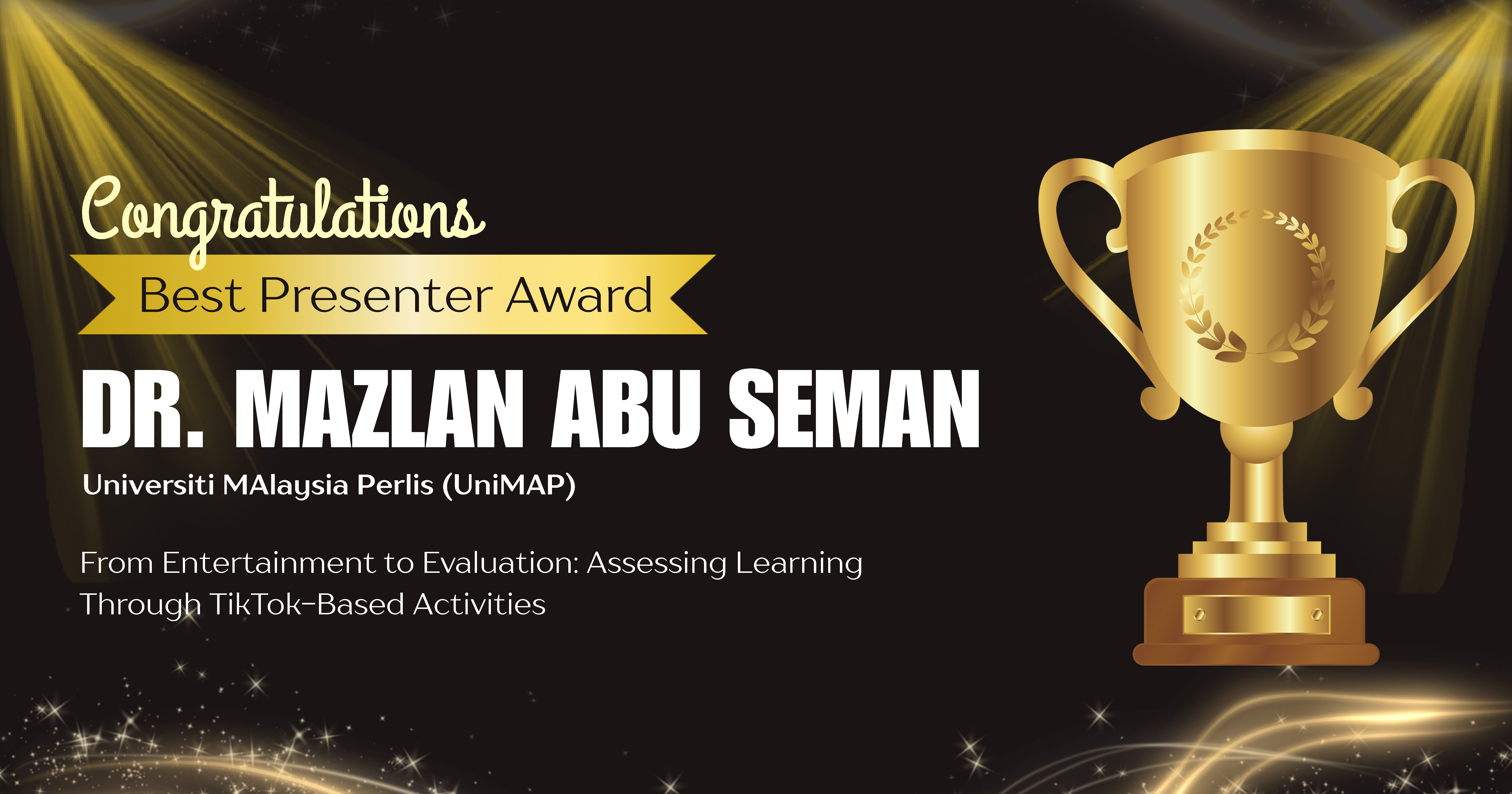 Best Presenter 6